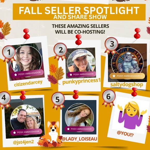 ⭐SELLERS SPOTLIGHT SAT 10/18 3-530p EST JOIN US FOR $8 STARTS & SELL YOURS TOO! - Picture 1 of 2